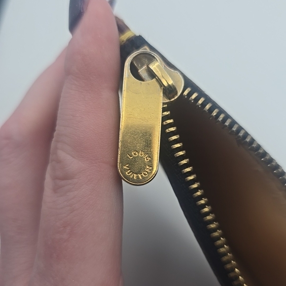 Louis Vuitton Multicolor Mono Pochette Cles Wallet Coin Purse (VERY GOOD)COA✨️ - Picture 7 of 14